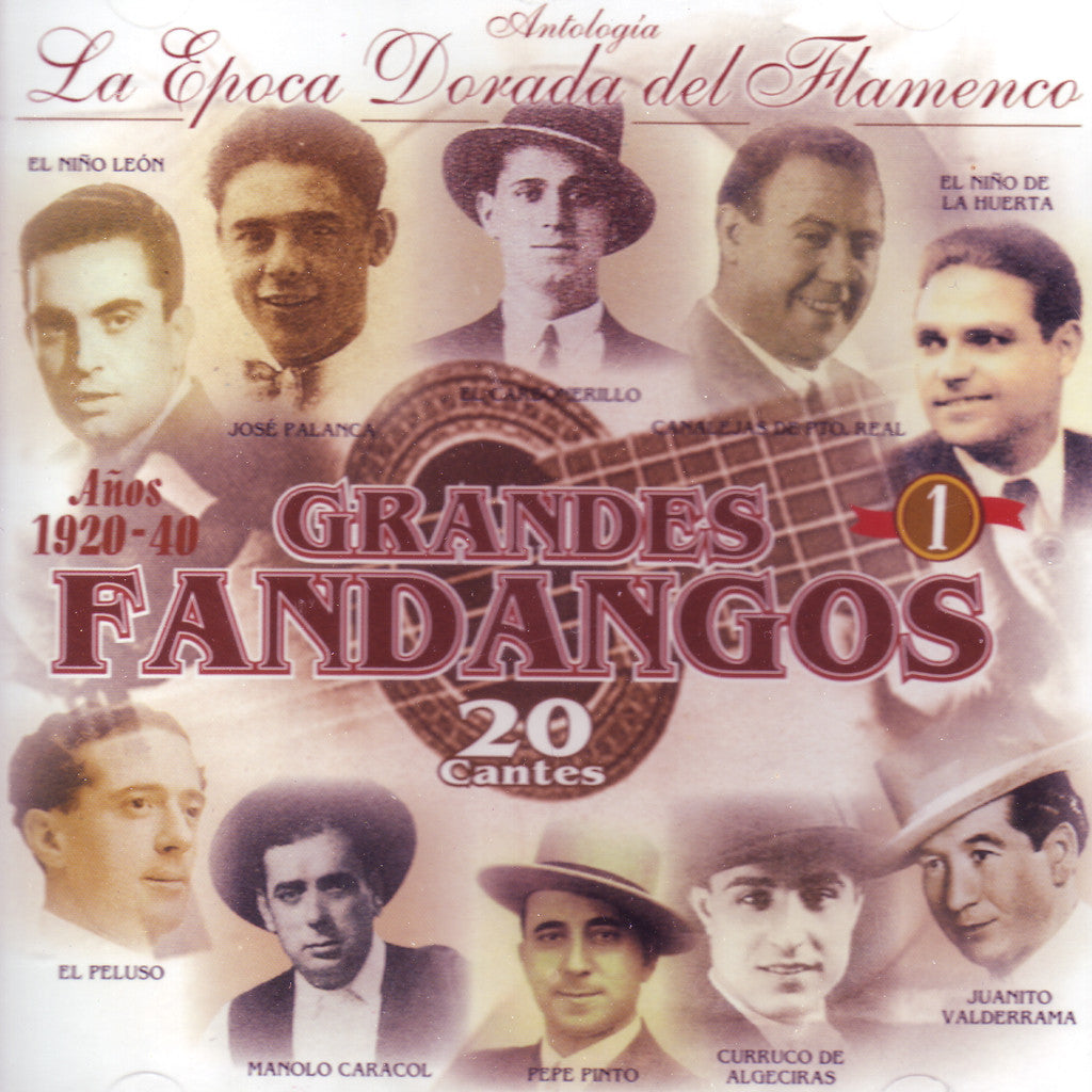 Image of Various Artists, Grandes Fandangos vol.1, CD