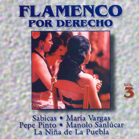 Image of Various Artists, Flamenco por Derecho vol.3, CD