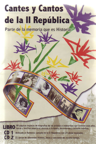 Image of Various Artists, Cantes y Cantos de la II Republica, 2 CDs/Book