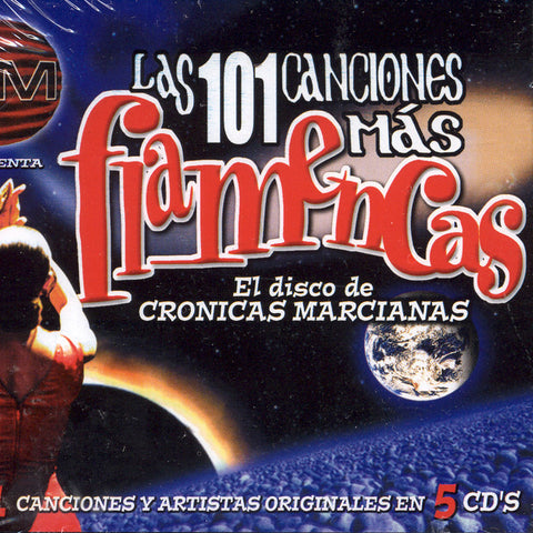 Image of Various Artists, Las 101 Canciones Mas Flamencas, 5 CDs