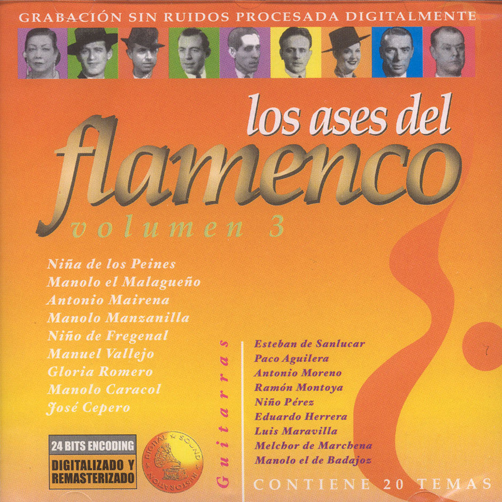 Image of Various Artists, Ases del Flamenco vol.3, CD