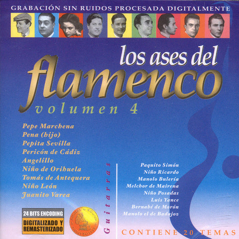 Image of Various Artists, Ases del Flamenco vol.4, CD