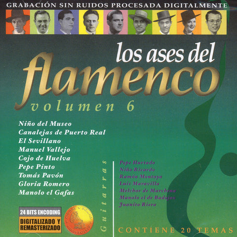 Image of Various Artists, Ases del Flamenco vol.6, CD