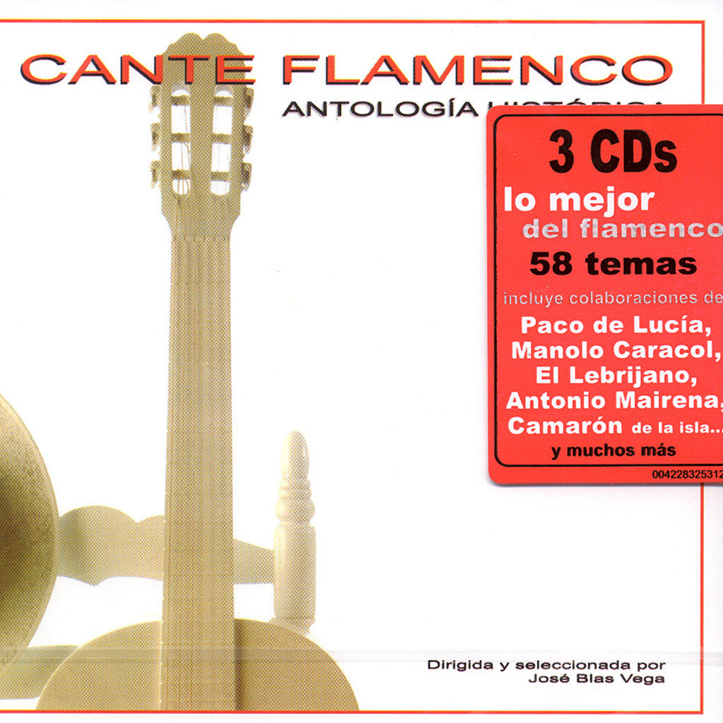 Image of Various Artists, El Cante Flamenco: Antologia Historica, 3 CDs