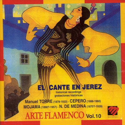 Image of Various Artists, Arte Flamenco vol.10: El Cante en Jerez, CD