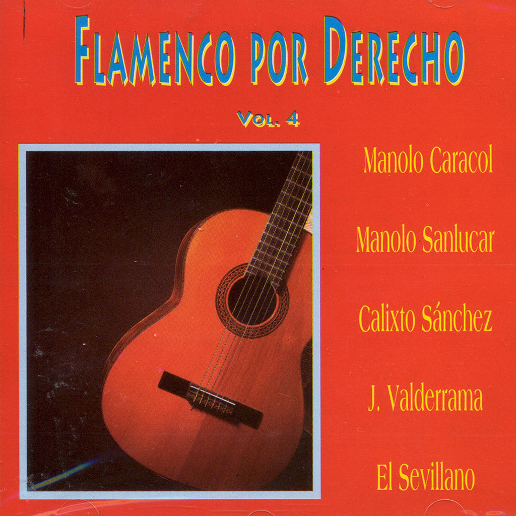 Image of Various Artists, Flamenco por Derecho vol.4, CD