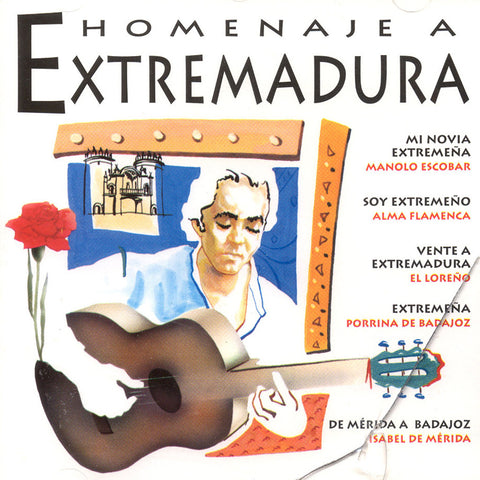 Image of Various Artists, Homenaje a Extremadura, CD
