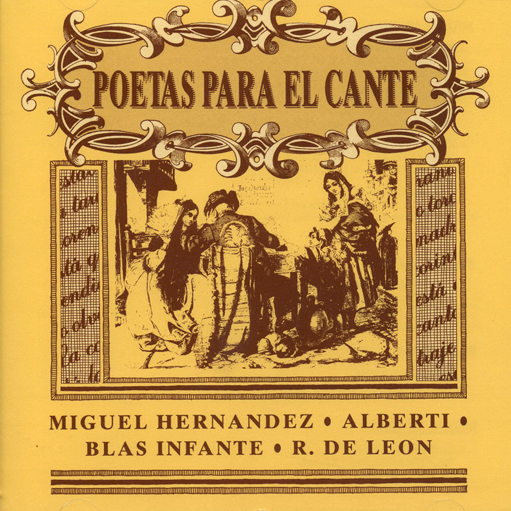 Image of Various Artists, Poetas para el Cante: Miguel Hernandez - Alberti - Blas Infante - R. de Leon, CD