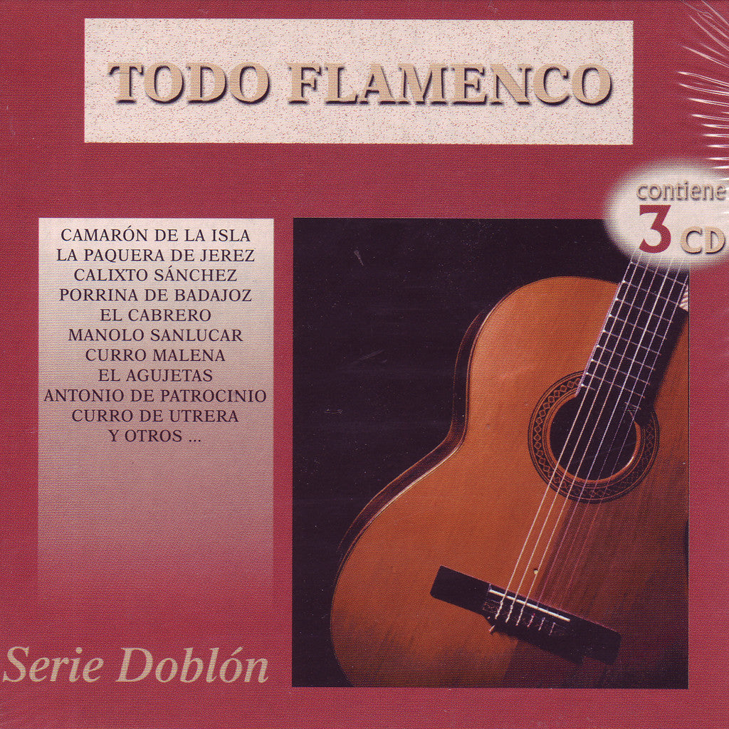Image of Various Artists, Todo Flamenco, 3 CDs