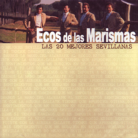 Image of Ecos de las Marismas, Las 20 Mejores Sevillanas, CD