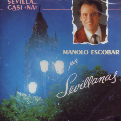 Image of Manolo Escobar, Sevilla Casi Na: Manolo Escobar por Sevillanas, CD