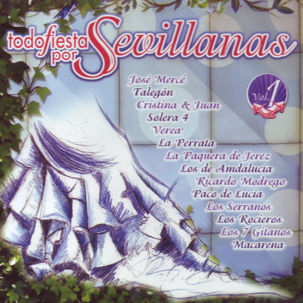 Image of Various Artists, Todo Fiesta por Sevillanas vol.1, CD
