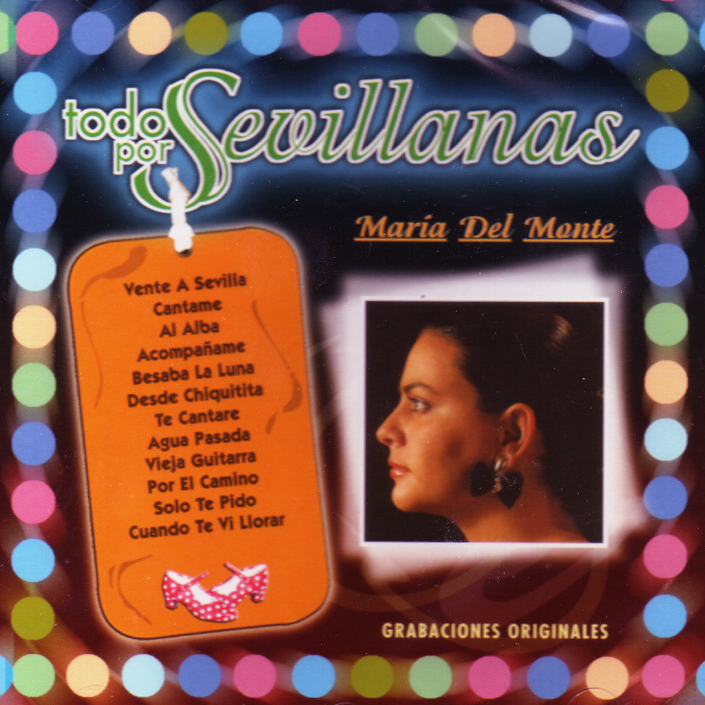 Image of Maria del Monte, Todo por Sevillanas, CD