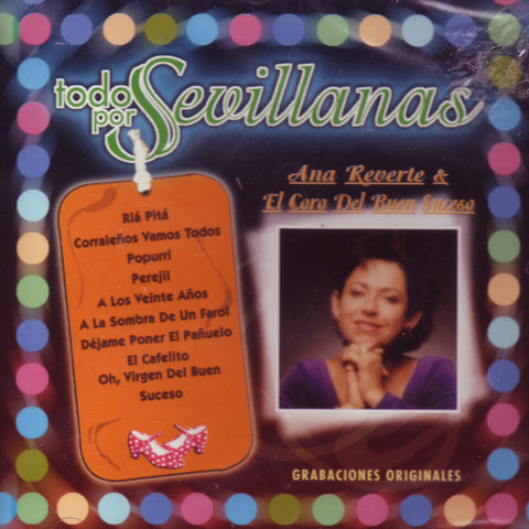 Image of Ana Reverte & El Coro del Buen Suceso, Todo por Sevillanas, CD