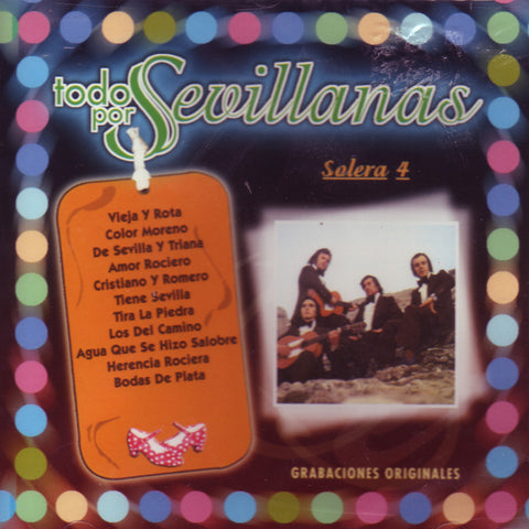 Image of Solera 4, Todo por Sevillanas, CD