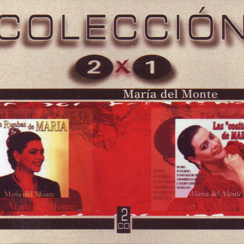 Image of Maria del Monte, Las Cositas de Maria & Las Rumbas de Maria, 2 CDs