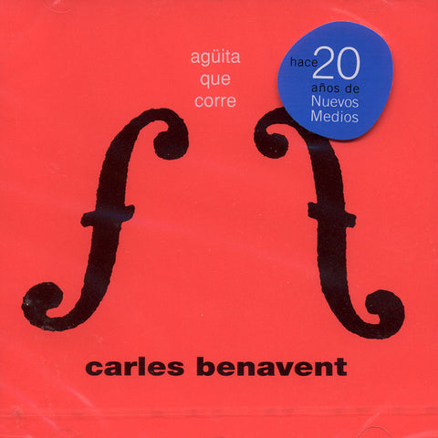 Image of Carles Benavent, Agüita que Corre, CD