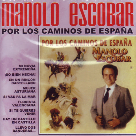 Image of Manolo Escobar, Por los Caminos de España, CD