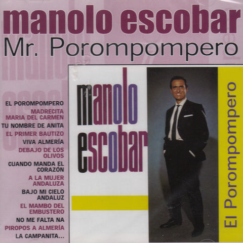 Manolo Escobar  ~  Mr. Porompompero  ~  CD