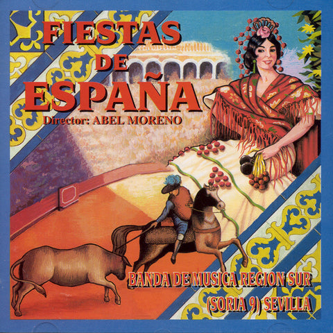 Image of Banda de Musica Soria 9, Fiestas de España, CD