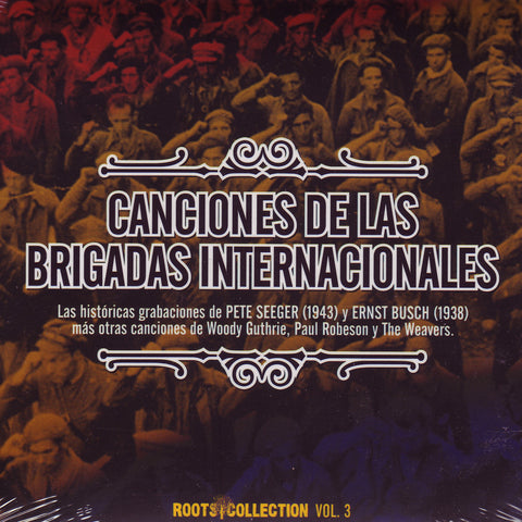 Image of Various Artists, Canciones de las Brigadas Internacionales, CD