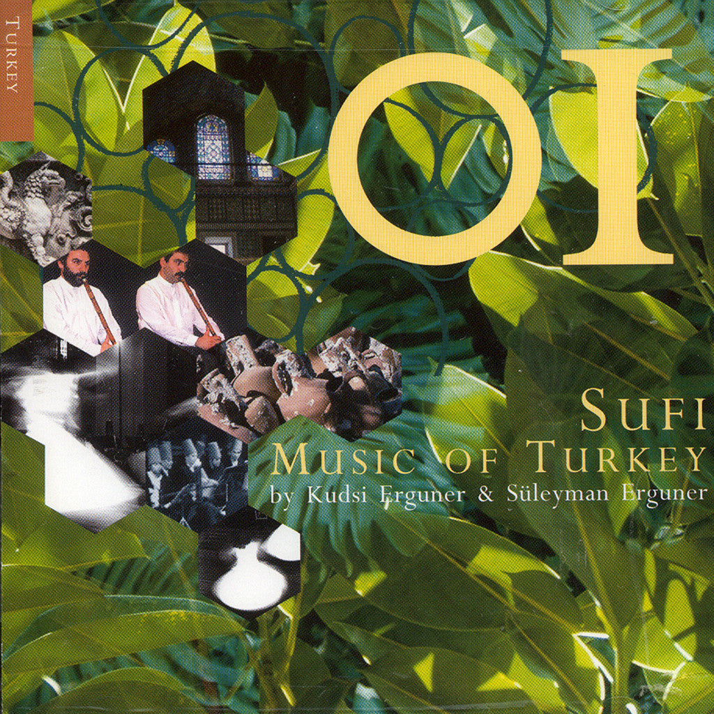 Image of Kudsi Erguner Ensemble, Sufi Music of Turkey, CD