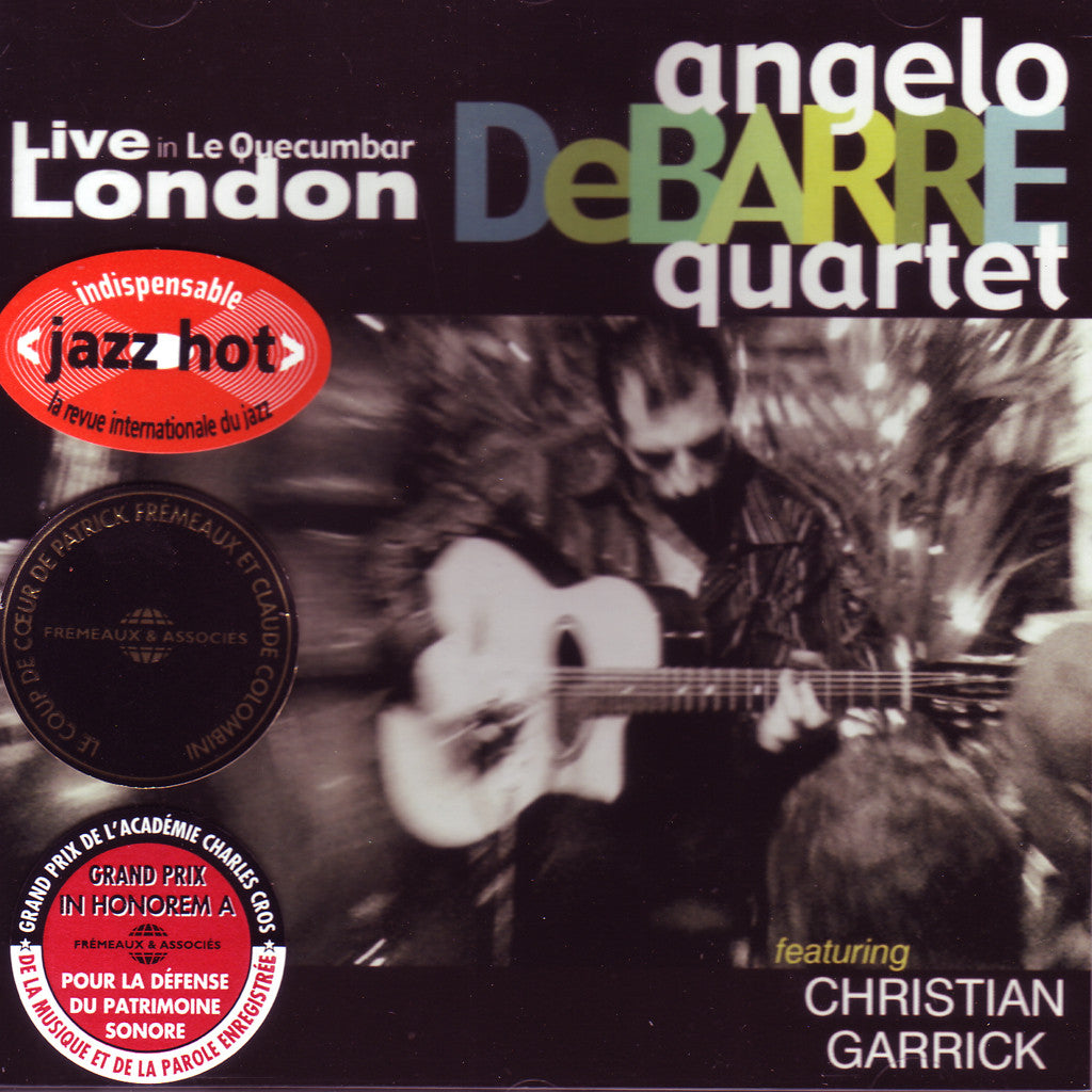 Image of Angelo Debarre Quartet, Live in Le Quecumbar, CD