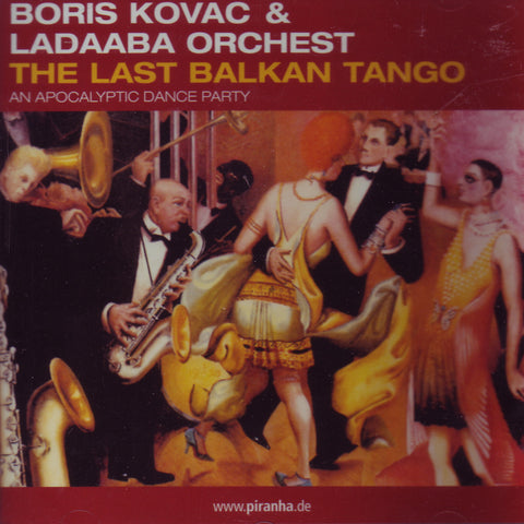 Image of Boris Kovac & Ladaaba Orchest, The Last Balkan Tango, CD