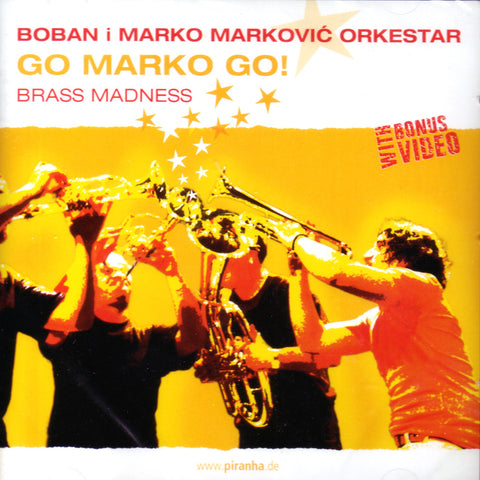 Image of Boban i Marko Markovic Orkestar, Go Marko Go!, CD