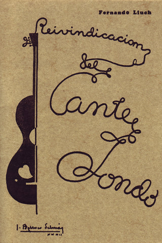 Image of Fernando Lluch, Reivindicacion del Cante Jondo, Book