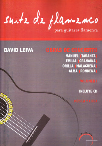 Image of David Leiva, Suite de Flamenco, Music Book & CD