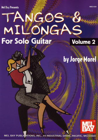 Image of Jorge Morel, Tangos & Milongas for Solo Guitar vol.2, Music Book