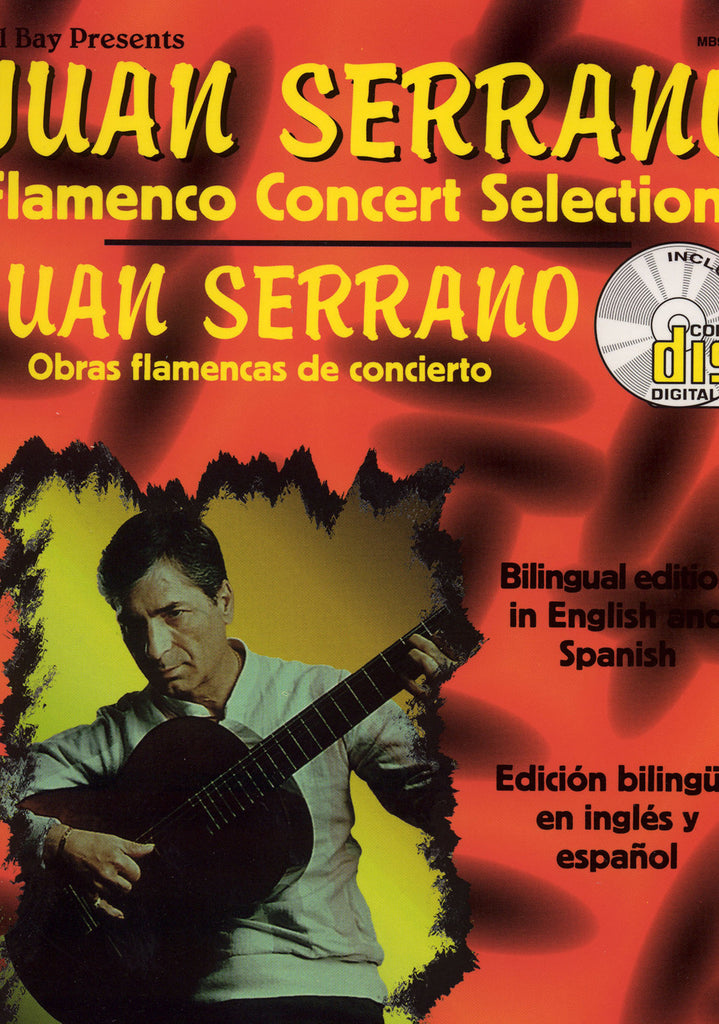 Image of Juan Serrano, Flamenco Concert Selections, Music Book & CD