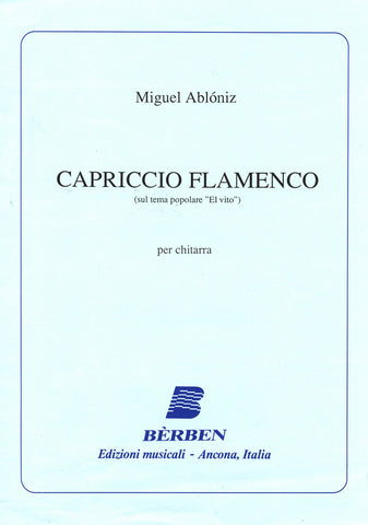 Image of Miguel Abloniz, Capriccio Flamenco, Printed Music