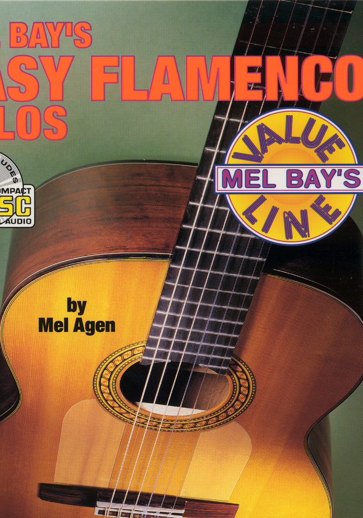 Image of Mel Agen, Easy Flamenco Solos, Music Book & CD