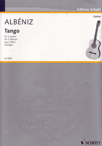 Image of Isaac Albeniz, Tango op.165/2 (arr. Tarrago - 2 guitars), Printed Music