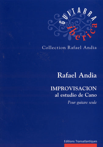 Image of Rafael Andia, Improvisacion al Estudio de Cano, Printed Music