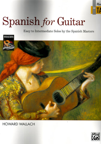 Image of Various Composers, Spanish for Guitar, Music Book