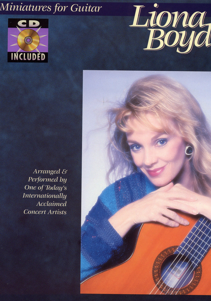 Image of Liona Boyd (ed.), Miniatures for Guitar, Music Book & CD