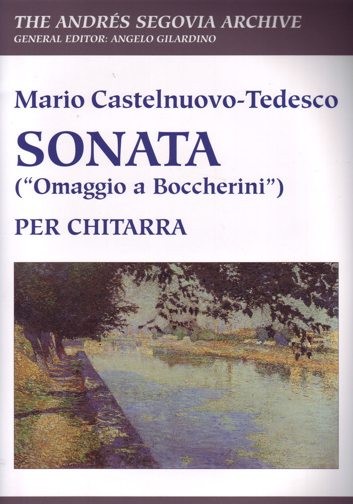 Image of Mario Castelnuovo-Tedesco, Sonata: Omaggio a Boccherini, Music Book