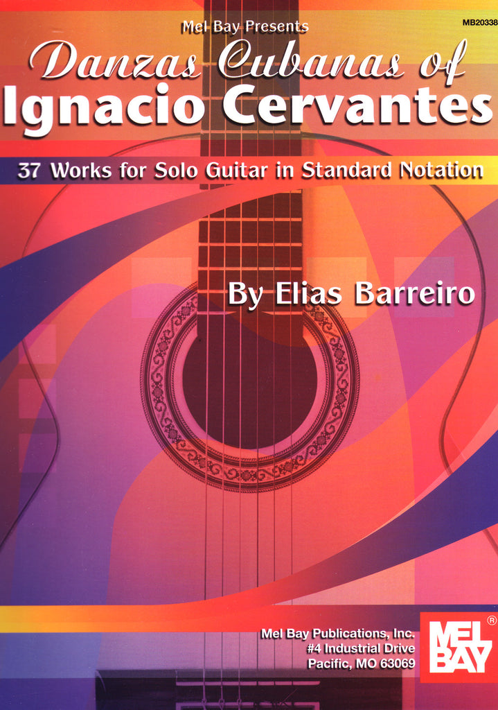 Image of Ignacio Cervantes, Danzas Cubanas (arr. Elias Barreiro), Music Book