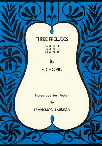 Image of Frederic Chopin, Three Preludes, Printed Music