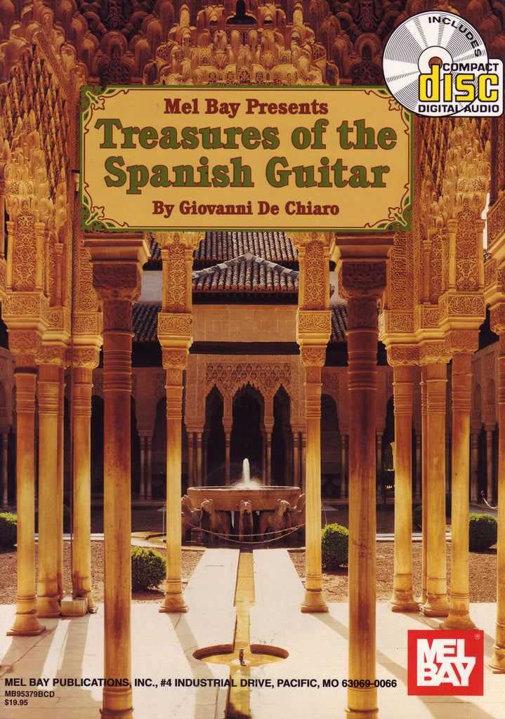 Image of Giovanni De Chiaro (ed.), Treasures of the Spanish Guitar, Music Book & CD