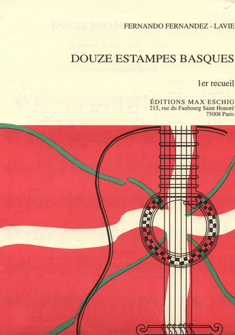 Image of Fernando Fernandez-Lavie, Douze Estampes Basques - 1er recueil, Printed Music