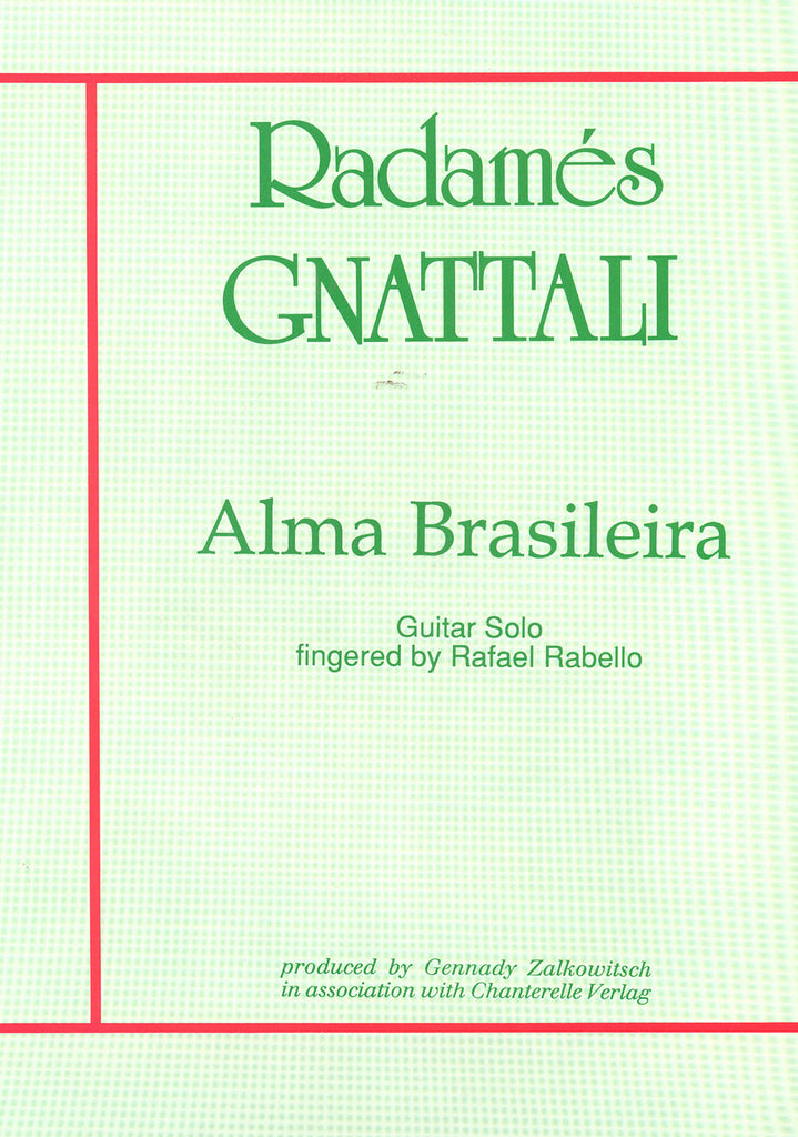 Image of Radames Gnattali, Alma Brasileira, Music Book