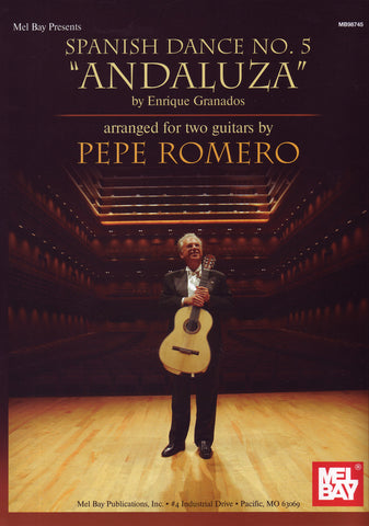 Image of Enrique Granados, Andaluza: Spanish Dance #5 (for two guitars)(arr. Pepe Romero), Printed Music