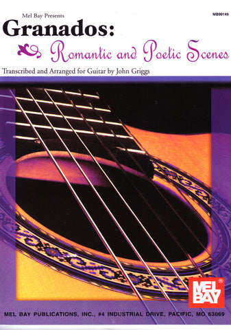 Image of Enrique Granados, Romantic and Poetic Scenes, Printed Music