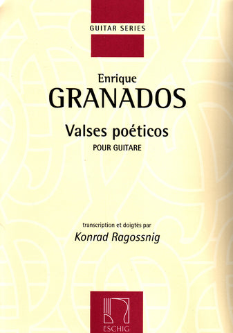 Image of Enrique Granados, Valses Poeticos (arr. Ragossnig), Printed Music