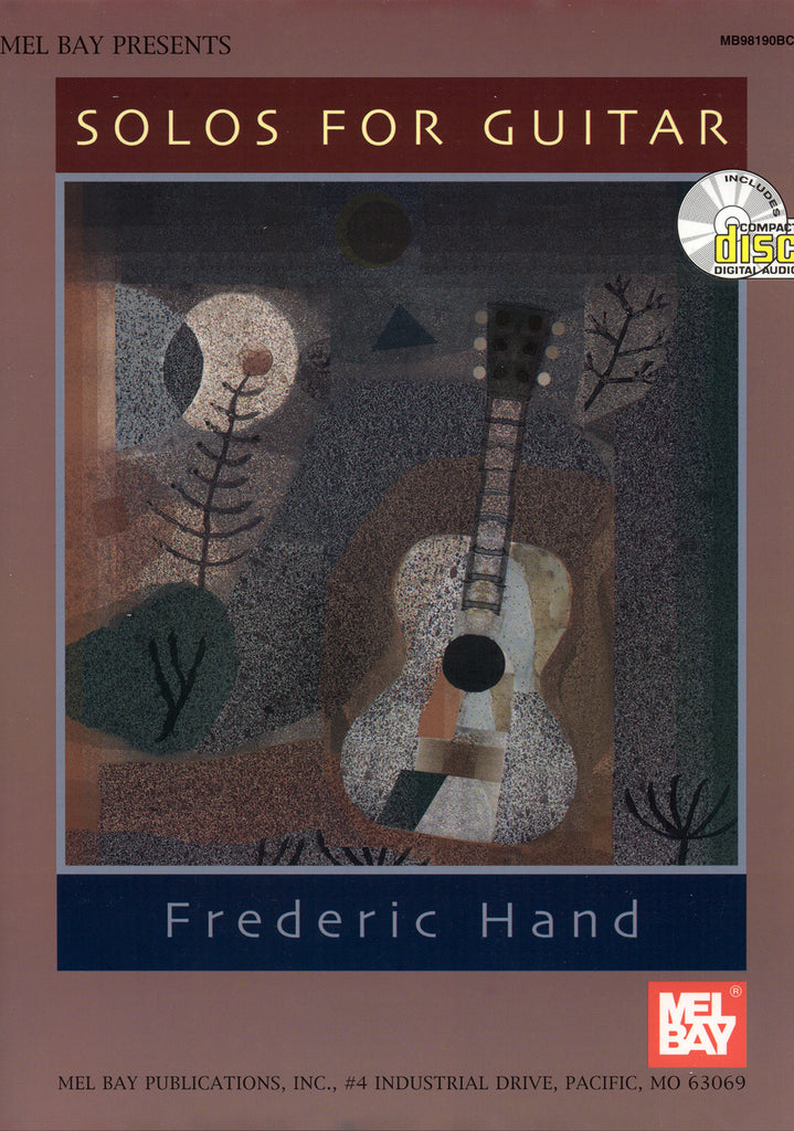 Image of Frederic Hand, Solos for Guitar, Music Book & CD