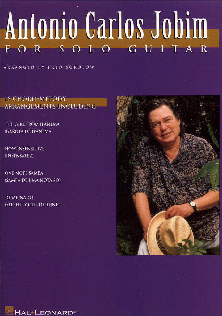 Image of Antonio Carlos Jobim, Antonio Carlos Jobim for Solo Guitar, Music Book